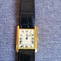 Купувам Часовници Cartier Tank , снимка 1 - Луксозни - 39737894