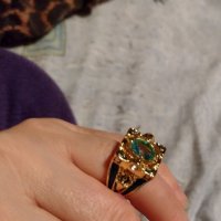 Ексклузивен дамски пръстен със сапфир 💥, снимка 7 - Пръстени - 34351141