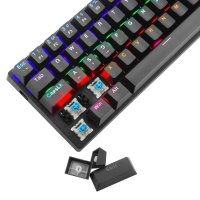 Клавиатура Геймърска USB T-Dagger Arena T-TGK321-BL Механична RGB подсветка Blue switches, снимка 5 - Клавиатури и мишки - 41918327