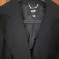 Дамско сако, размер 14 UK,Черно, снимка 10 - Сака - 40478533