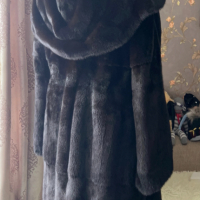 ⛔️ Намаление      Палто от норка Black Nafa Italy, снимка 3 - Палта, манта - 44596216