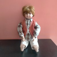 Порцеланова кукла Deko-Puppe 47 см, снимка 7 - Колекции - 41486308