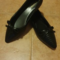 НОВИ черни обувки балерини 36,5 -37 номер, снимка 2 - Дамски ежедневни обувки - 42365975