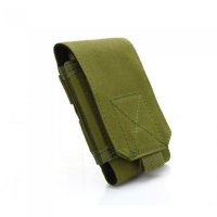 Тактически калъф за смартфон - военно зелен, снимка 3 - Екипировка - 41502512