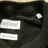 THESE GLORY DAYS 100% Merino Wool размер М блуза 100% Мерино Вълна - 482, снимка 8 - Блузи - 42306363