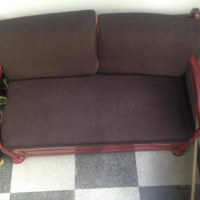 ✅диван малък,  двоен, канапе, двоен диван, снимка 2 - Дивани и мека мебел - 36231764