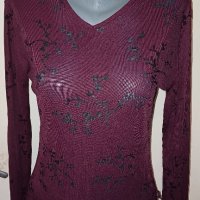ДАМСКА БЛУЗА Размер  L , снимка 1 - Блузи с дълъг ръкав и пуловери - 44248487