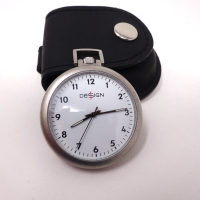 Джобен кварцов часовник SIEMENS в калъф , снимка 1 - Джобни - 44802573