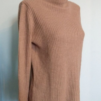 Мекичък еластичен пуловер "Pieces"® / голям размер , снимка 2 - Блузи с дълъг ръкав и пуловери - 36225799