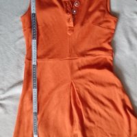 Рокличка оранж, H&M, снимка 1 - Рокли - 40338656
