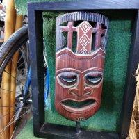 Африкански маски , снимка 3 - Антикварни и старинни предмети - 39908817
