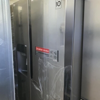 Хладилник с фризер LG GSL-760SWXV SbS Общ капацитет (л): 601, снимка 17 - Хладилници - 36082895