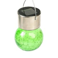 3826 Градинска соларна лампа Light bulb green, снимка 4 - Градински мебели, декорация  - 41400103