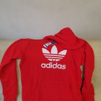 Оригинален суичър тип Хууди / Hoodie Adidas Originals, снимка 2 - Спортни дрехи, екипи - 40744548