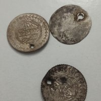 Османска Турция лот от 3 монети / 20 пара сребро

, снимка 1 - Нумизматика и бонистика - 41587517