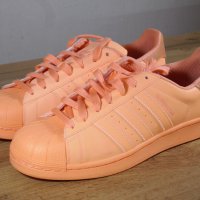 Adidas Superstar Adicolor Sun Glow - 42 номер Рефлективни!, снимка 3 - Маратонки - 39555870