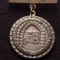 Стар медал Германия ROSWITHASTADT посребрен за колекция декорация 1975 година - 72921, снимка 2 - Антикварни и старинни предмети - 34596178