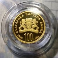 Златна Монета 100 лева 2020 г. Рождество Христово, снимка 1 - Нумизматика и бонистика - 35991515