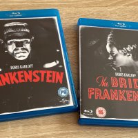 Frankenstein & Bride Of Frankenstein - Blu Ray филми, снимка 1 - Blu-Ray филми - 41842490