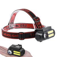 Акумулаторен челник Dual Light NF-611 LED USB зареждане, 4 режима на светене, снимка 1 - Екипировка - 42074787