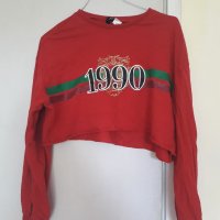 Блуза H&M, с щампа 1990, снимка 1 - Блузи с дълъг ръкав и пуловери - 41348684