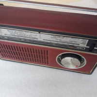 Антикварно кожено радио !, снимка 3 - Радиокасетофони, транзистори - 36345052