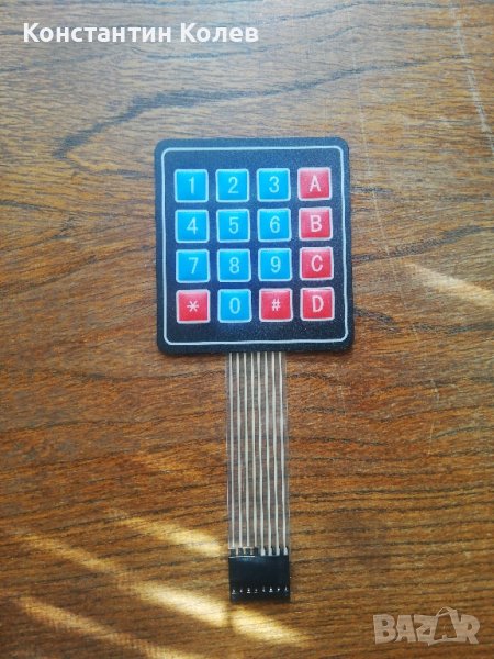 Клавиатура 4x4 с лентов кабел, снимка 1