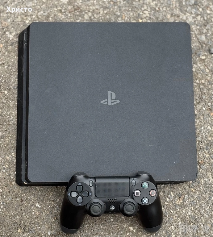 Конзола PlayStation 4 Slim, 1TB, 1бр геймпад , снимка 1