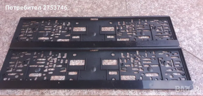 СТОЙКИ ЗА  РЕГИСТРАЦИОННИ ТАБЕЛИ, снимка 1