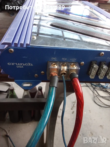 Crunch Drive двуканален усилвател за кола., снимка 1
