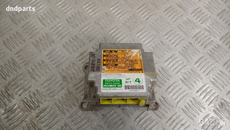 Airbag модул Toyota Yaris 2002г.	, снимка 1