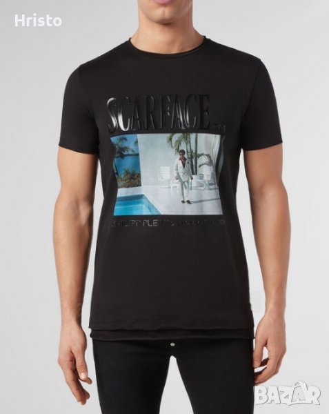Оригинална мъжка тениска Philipp Plein Scarface Tony Montana, снимка 1