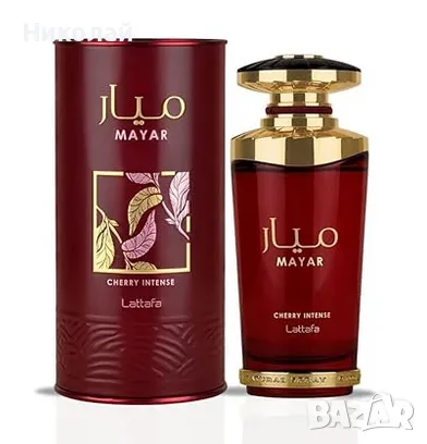 Унисекс Арабски парфюм Lattafa Mayar Cherry Intense 100 мл парфюм за мъже и жени, снимка 1