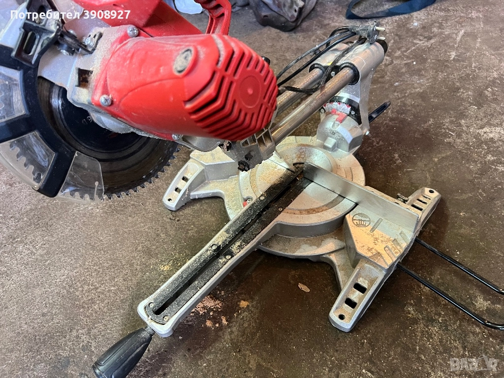 Електрически потапящ циркуляр / Митра циркуляр 1800W, 210 мм – Работи отлично, снимка 1