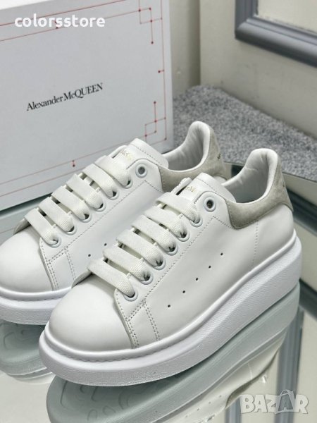 Дамски бели ALEXANDER McQueen/Естествена кожа  код Br56HL, снимка 1