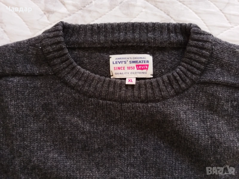 Мъжки пуловери Levi's - размер XL/XXL, снимка 1