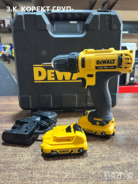 Aкумулаторен винтоверт DeWALT DCD710 с 2 батерии и зарядно, снимка 1