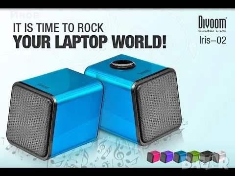 Стерео говорители Divoom Iris-02, снимка 1