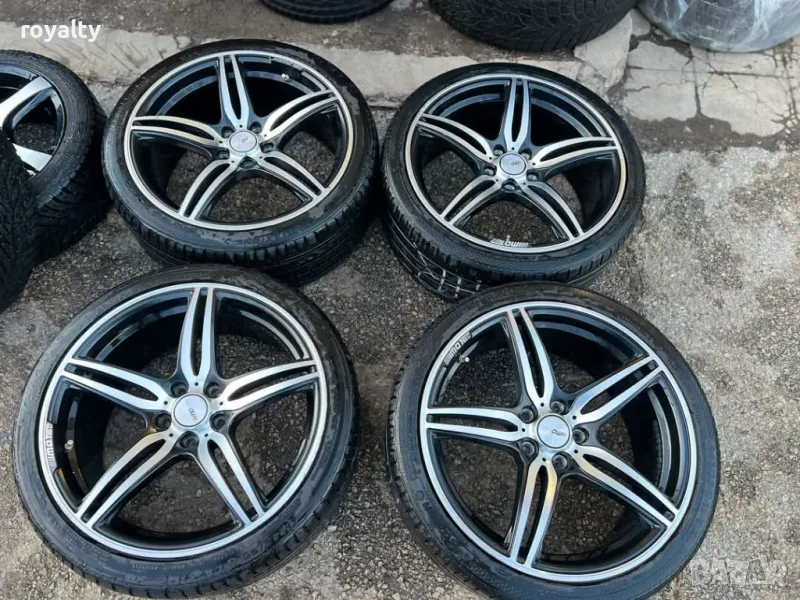 5х112 Джанти 19 Audi VW Mercedes Skoda Seat 5x112 ET 45 J 8.5 Централен отвор 66.6, снимка 1