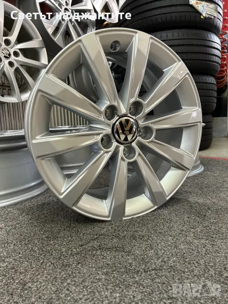 Джанти 16 Цола 5х112 VW Passat Golf Touaran Tiguan Caddy Original Нови, снимка 1