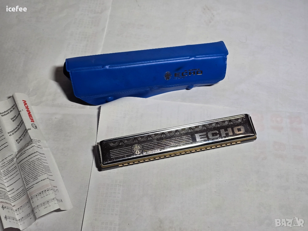 Hohner Echo 2509 Устна хармоника, снимка 1
