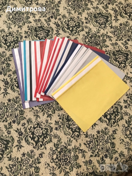 Папки кожени за документи, папки пластмасови за документи, снимка 1