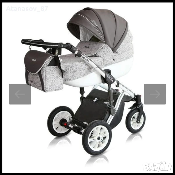 Детска количка модел Milu kids Starlet premium 3в1, снимка 1