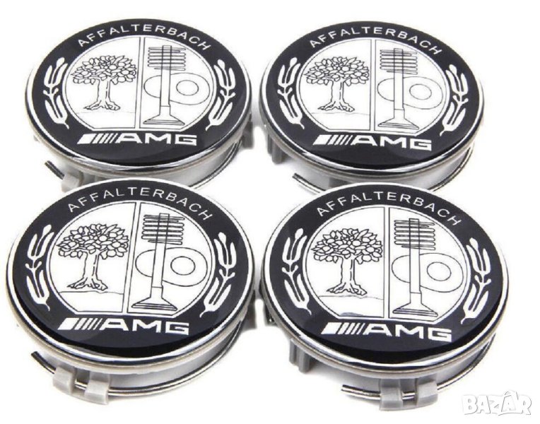 капачки за джанти Мерцедес 75 mm AMG Affalterbach Mercedes , снимка 1