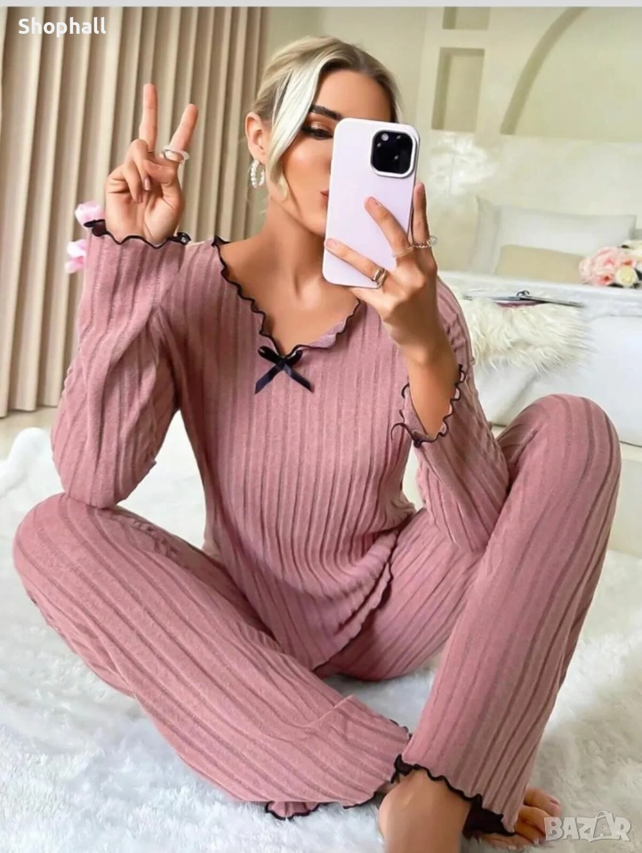 Дамска пижама 100% памук., снимка 1