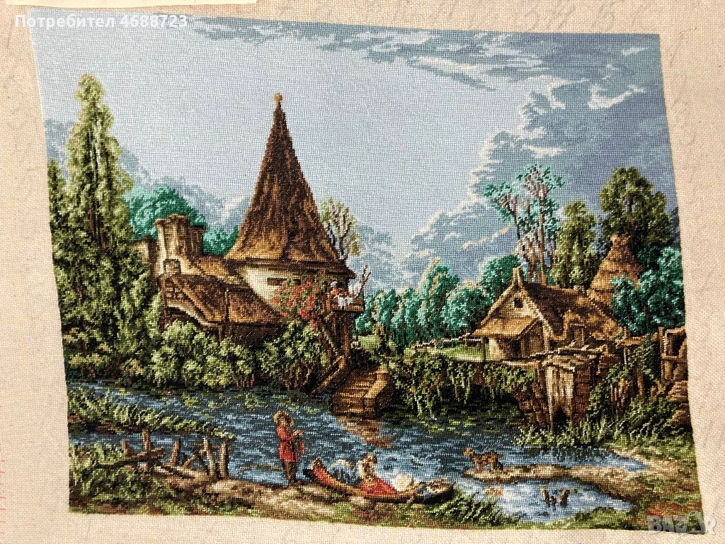 Гоблен “Край реката”, снимка 1