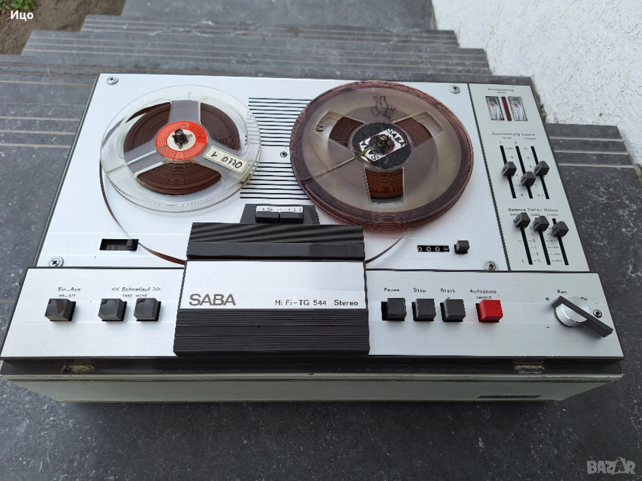 Ролков магнетофон SABA BENTOX, снимка 1