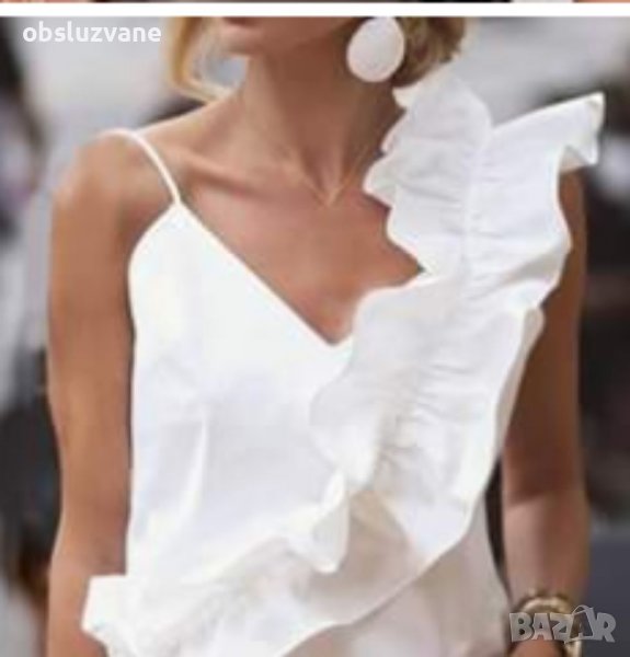 Моден дамски потник Венлека Уайт, снимка 1