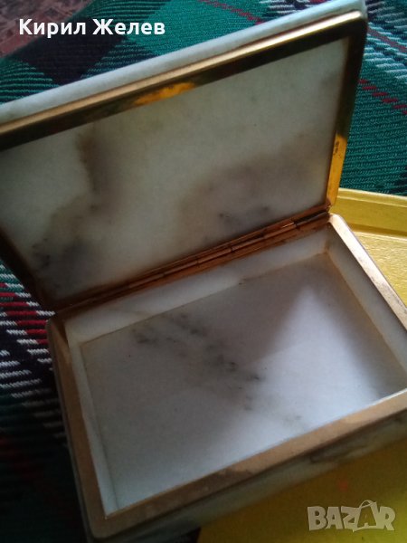 Мраморна кутия за Бижута стара 26386, снимка 1