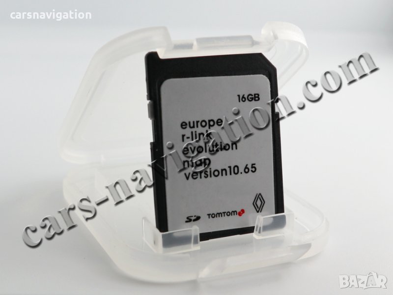 ОРИГИНАЛНИ SD карти навигация 2025 Рено Renault Carminat Live R-Link, снимка 1